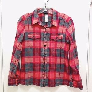 Patagonia Plaid Organic Cotton Flannel Long Sleeve Shirt 2